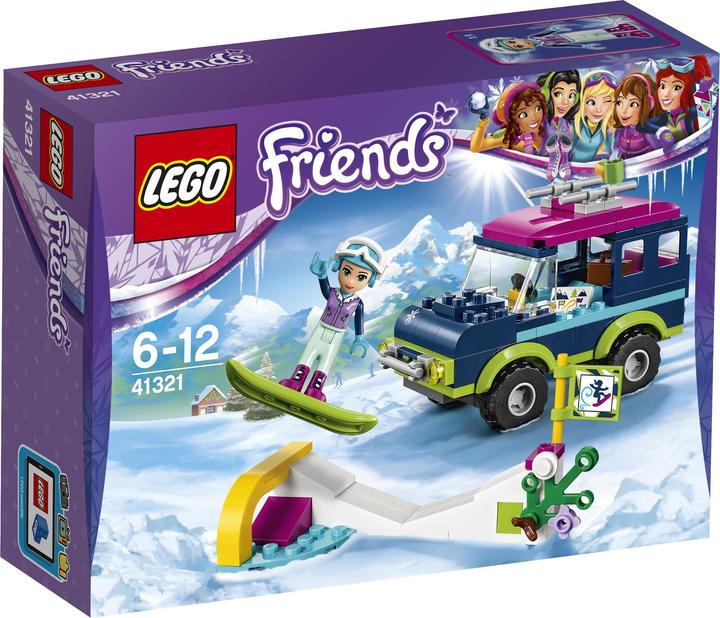 Image du produit LEGO Friends 4x4 dans la station de sports d'hiver (41321, LEGO Friends)