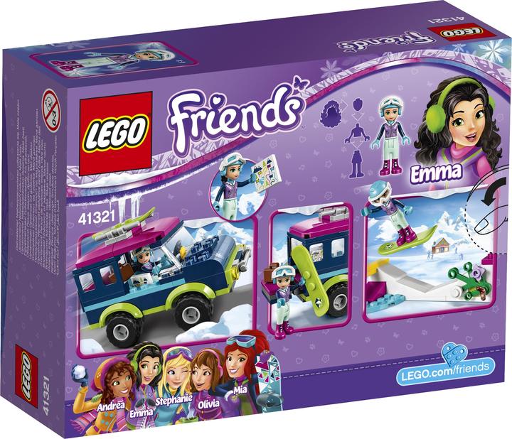 Image du produit LEGO Friends 4x4 dans la station de sports d'hiver (41321, LEGO Friends)