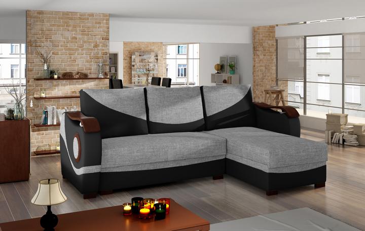 Actual product image ELTAP Puerto (Corner sofa, 3-seater, Sofa bed)