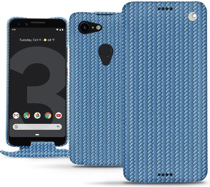 Actual product image Noreve Leather cover vertical (Google Pixel 3)