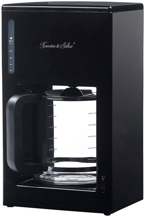 Produktbild Rosenstein & Söhne Moderne Design-Kaffeemaschine