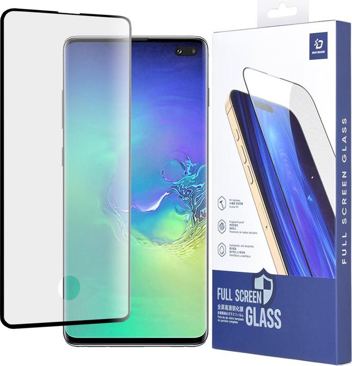 Produktbild Dux Ducis - Tempered Glass - Samsung Galaxy S10 Plus - Black (1 Stück, Samsung Galaxy S10+)