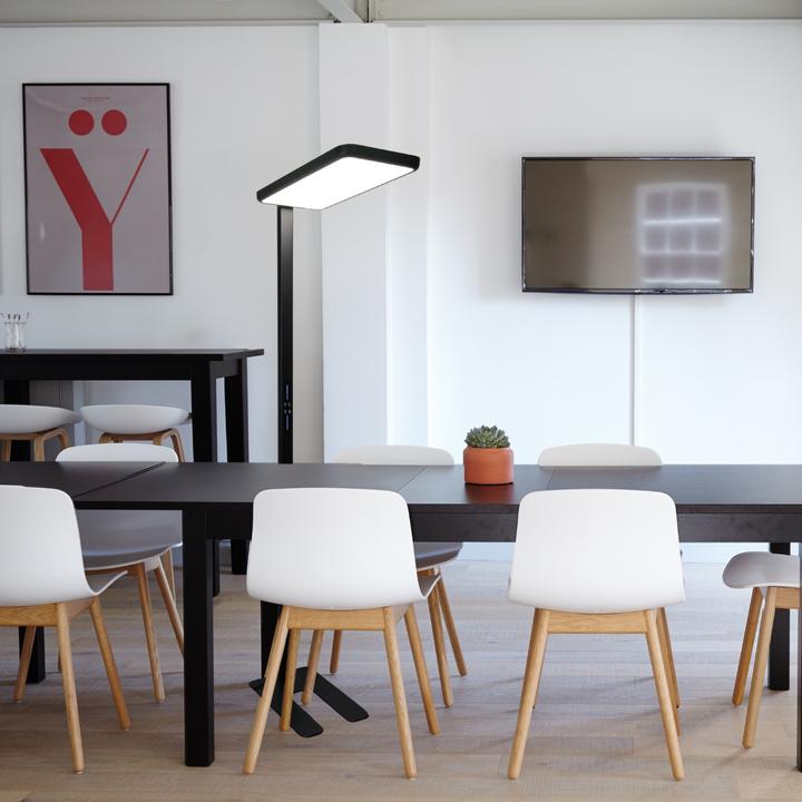 Produktbild Luxula LED Büro-Stehleuchte, Up/Down, schwarz (7000 lm)