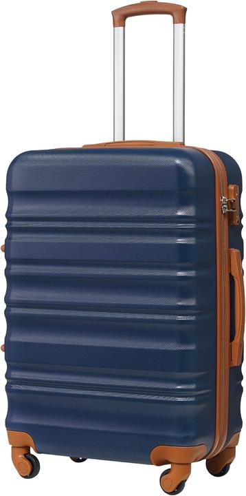 Image du produit Coolife Hartschalenkoffer mit TSA-Schloss und 4 Rollen (38 l, Bagage à main (jusqu'à 50l))