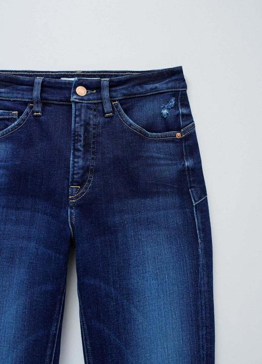 Actual product image Salsa Jeans Faith Cropped Skinny Dark Wash Jeans (28, 32)