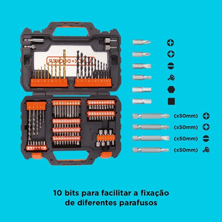 Actual product image Black & Decker Bit and drill bit set A7230