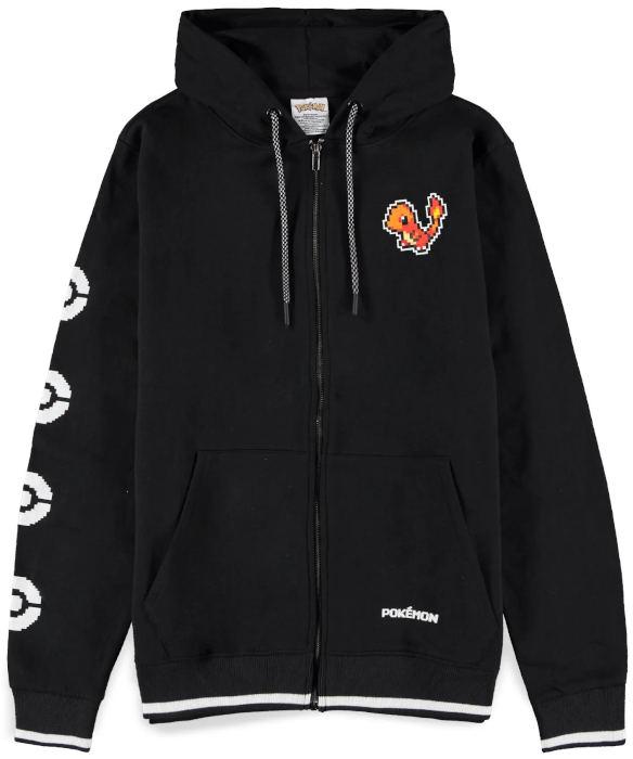 Difuzed Pokemon Charmander Pixel Hoodie (M)