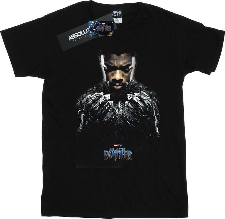 Black Panther T'Challa Poster TShirt (XXL)