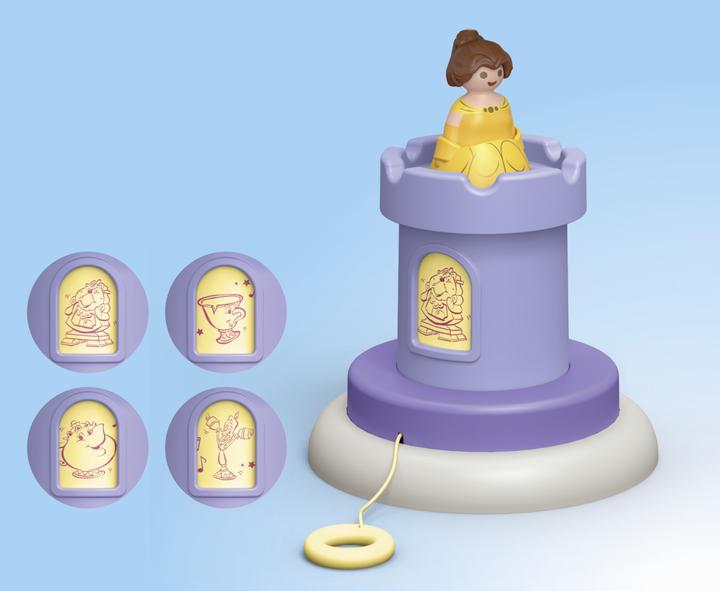 Actual product image Playmobil 1.2.3 & Disney: Belle's play tower (71458, Playmobil Junior)