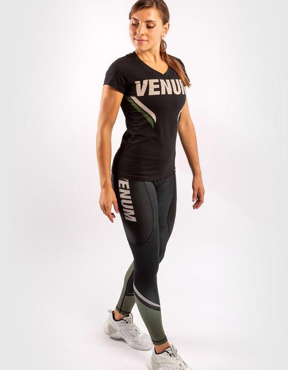 Immagine prodotto Venum T-shirt ONE FC Impact - da donna - Nero/Chaki (L)