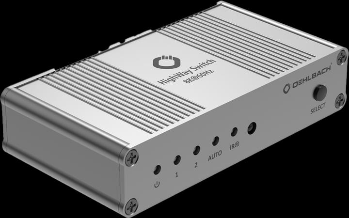 Oehlbach HighWay Switch 8K HDMI Switch 2 Port