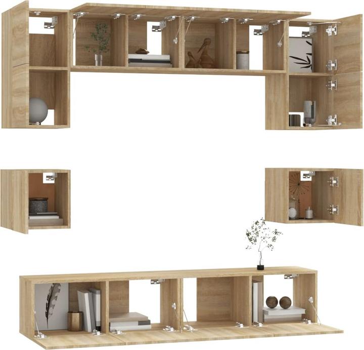 Produktbild VidaXL Léa (60 x 30 x 30 cm, 100 x 30 x 30 cm, 80 x 30 x 30 cm)