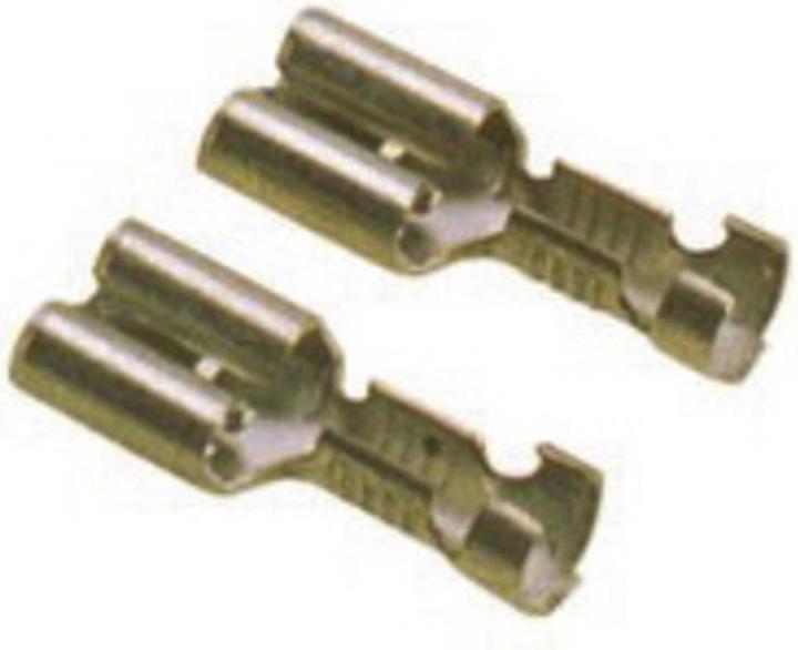 Image du produit Lapp Câble réceptacle plat Largeur de la fiche : 6,3 mm Épaisseur de la fiche : 0,8 mm 180 ° Non isolée