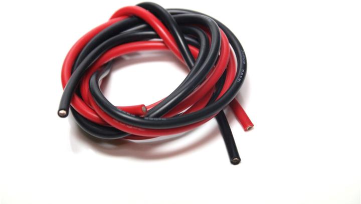 EP Câble en silicone 3,5mm², rouge/noir de 1m chacun
