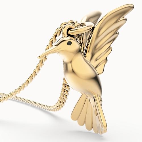 Image du produit MTM Collier Humming Bird (Or 18k, Laiton, 43 cm)