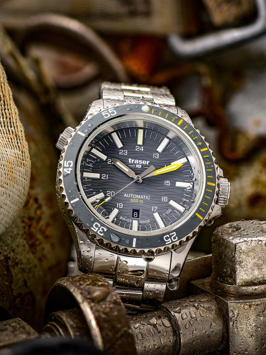 Immagine prodotto Traser H3 110329 P67 Diver Automatic T100 Grey Special Set 46mm 50ATM (46 mm)