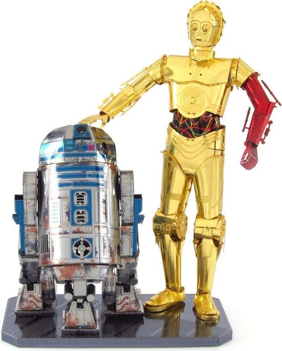Produktbild Metal Earth Star Wars Set C-3PO + R2D2