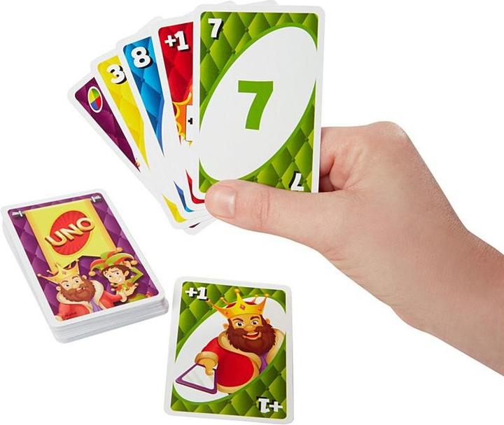 Produktbild Mattel Games UNO Royal (Deutsch, Französisch, Italienisch, Englisch)