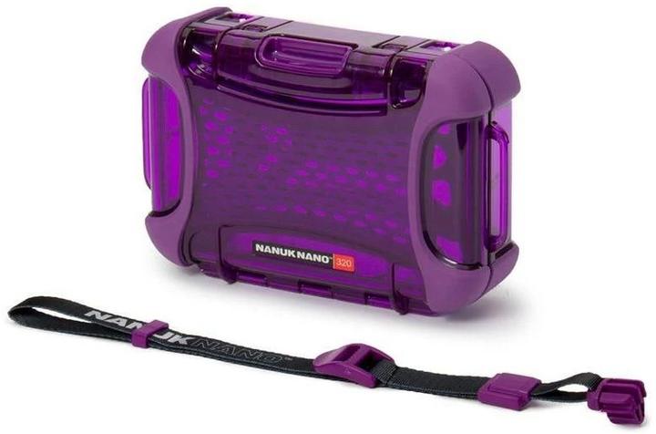 Actual product image Nanuk Outdoor Case Nano Case 320 Purple (Photo case, 1.25 l)