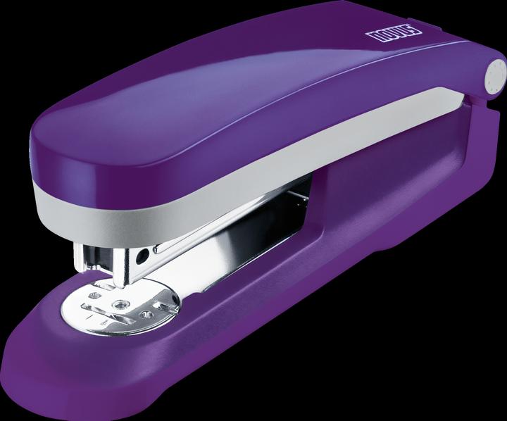 Actual product image Novus STAPLER E25, PURPLE (25 Sheets)