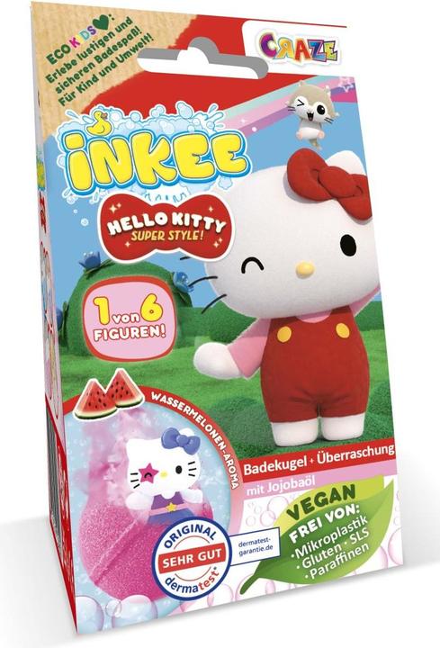Produktbild Craze Inkee Überraschung Hello Kitty (Badekugeln)