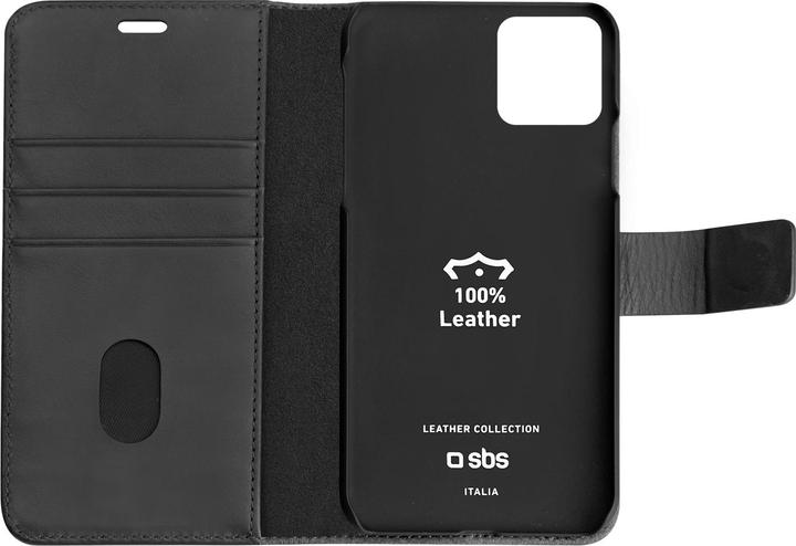 Actual product image SBS Genuine leather book (Apple iPhone 12 mini)