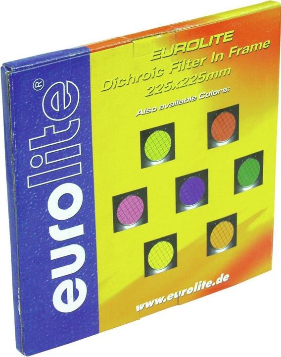 Image du produit Eurolite Filtre couleur dichroïque argent, rouge Convient pour (scène)PAR-56