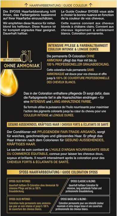 Immagine prodotto Syoss Oleo Intenso (5-54 Marrone chiaro freddo)