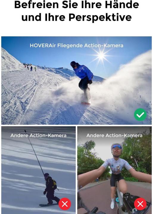 Produktbild HoverAir X1 Pro (16 min, 191.50 g, 12 Mpx)
