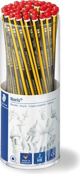 Staedtler Noris® 120 pencil, designation of hardness: HB, design of the point: sharpened, colour of the tip: (HB)