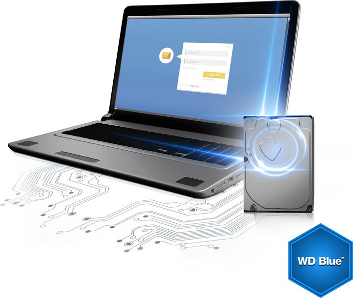 Actual product image WD Blue (4 TB, 3.5", SMR)