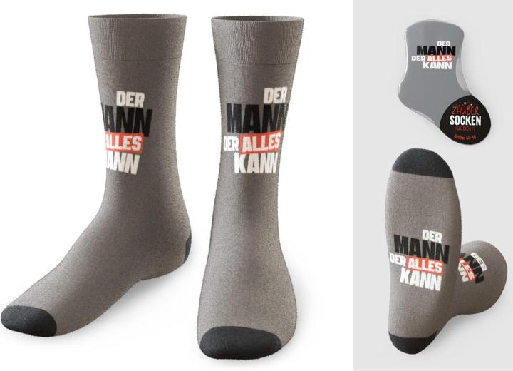 Actual product image La Vida Magic socks size 41-46 MannKann (Single pack, 41 - 46)