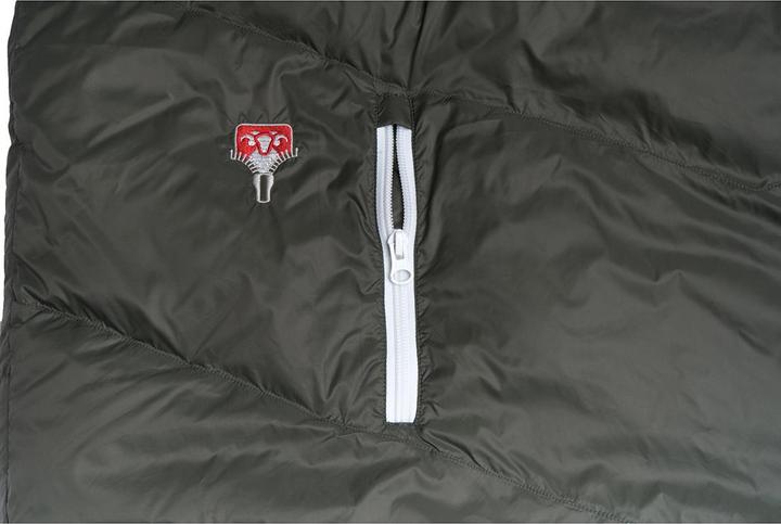 Actual product image Grüezi Bag Biopod DownWool Summer Comfort Sleeping Bag (225 cm)