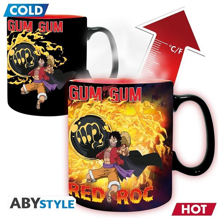 Image du produit ABYstyle One Piece Monkey Farbwechselnder Becher (460 ml, 1 x)