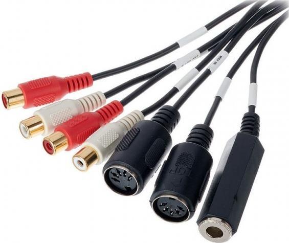 Actual product image RME Audio Breakout cables (0.20 m, Cinch, XLR, MIDI)