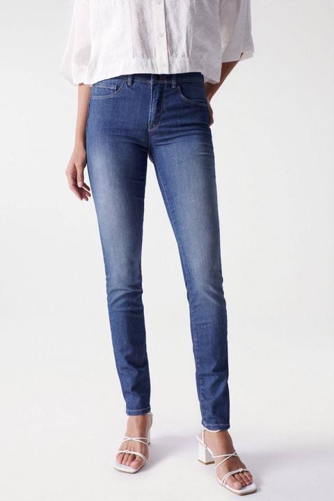 Actual product image Salsa Jeans Secret Skinny Push In Medium Wash (W40/L32)