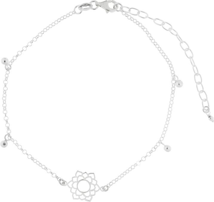 Actual product image Leyda Anklet Mandala (Silver 925, 28 cm)