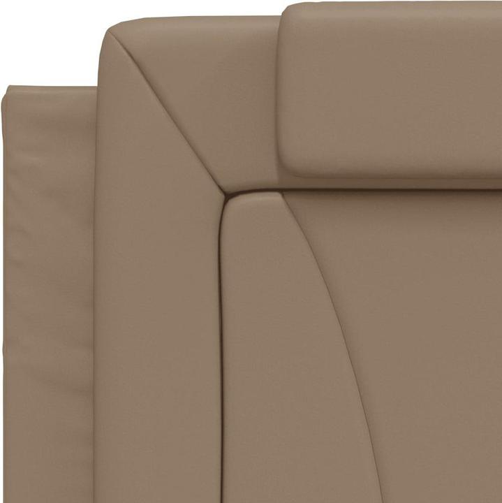 Produktbild VidaXL Bett mit Matratze 80 x 200 cm Kunstleder (80 x 200 cm)
