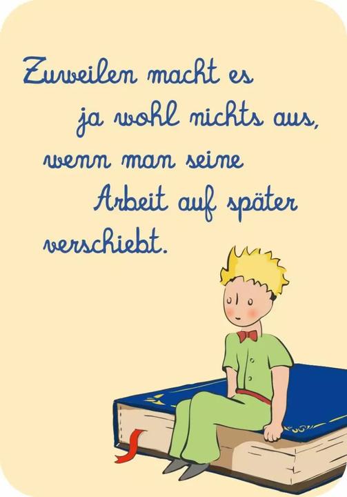 Produktbild Der Kleine Prinz. 50 Glückskärtchen für jeden Tag (Deutsch, Antoine de Saint-Exupéry, 2020)