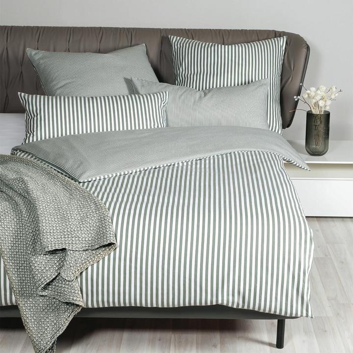 Produktbild Janine Edelflanell Bettwäsche Chinchilla S 78060 (Bettwäsche Set, 160x210 cm + 65x100 cm)