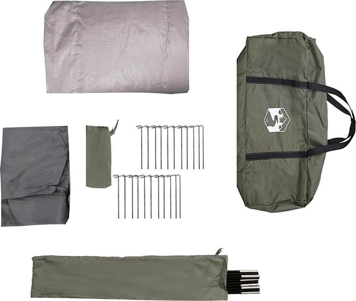 Image du produit VidaXL Tente familiale tunnel 6 personnes imperméable (Tente tunnel, 11.15 kg, 6 personnes)