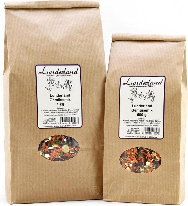 Produktbild Lunderland Gemüsemix Ergänzungsfutter (Adult, 1 Stk., 5000 g)
