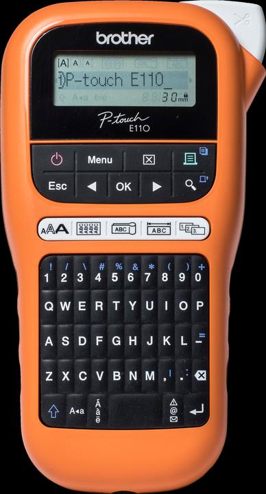 Actual product image Brother P-touch PT-E110