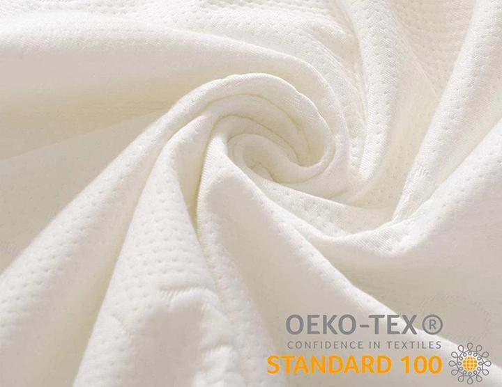 Actual product image Casativo Waterproof mattress protector, 80% polyester 20% polyurethane, 75 x 80 cm, Made in Italy. (75 x 80 cm)