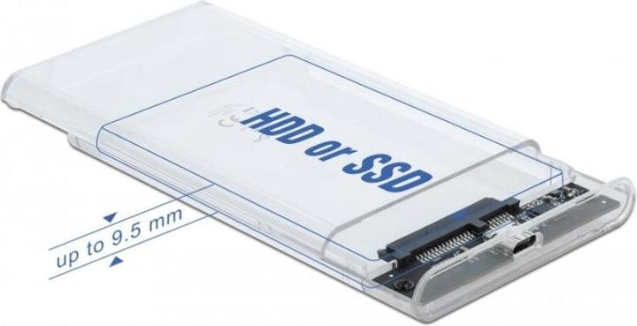 Productafbeelding Delock 2.5 Externe behuizing SATA HDD > USB3.0 (2.5")