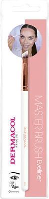 Dermacol Cosmetic brush for eyebrows and lines Rose Gold D84 (Eyeliner)