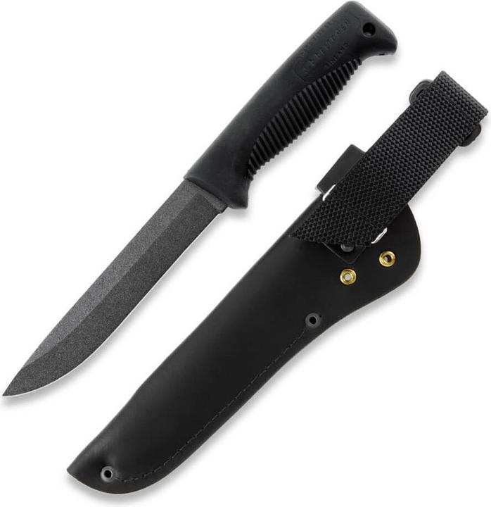 Actual product image J-P Peltonen Ranger Puukko M95 Black Leather (15 cm)