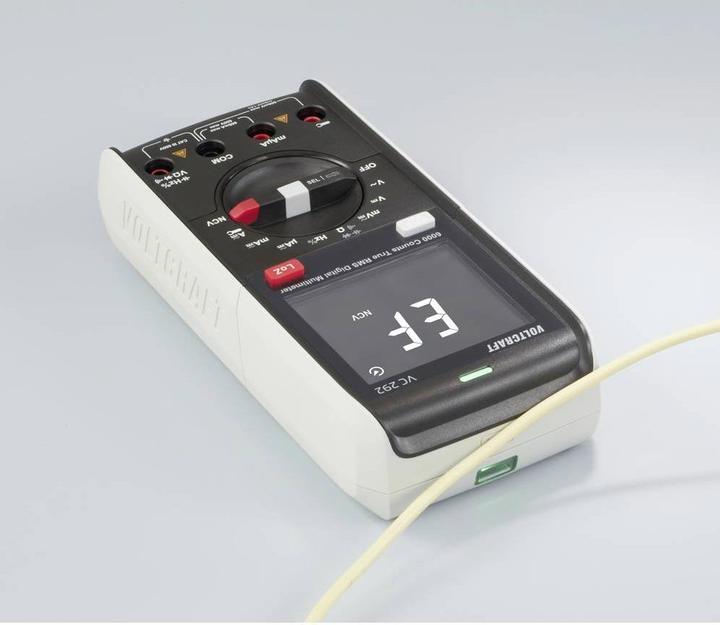 Immagine prodotto Voltcraft VC292 Multimetro portatile calibrato (ISO) con display digitale CAT III 600 V (CAT III 600V)