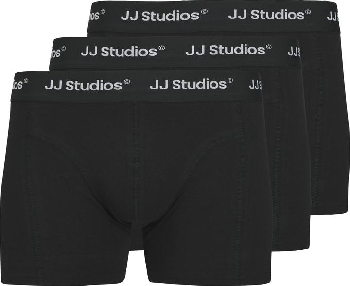 Jack & Jones Jacsoho Solid Trunks 3 Pack Noos (S, 3er Pack)