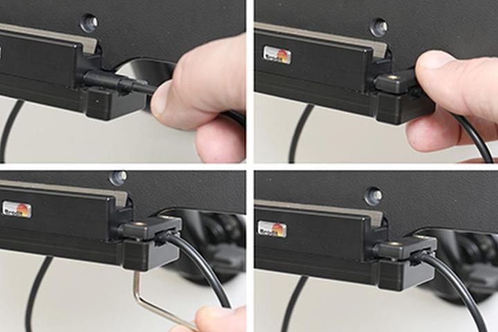 Image du produit Brodit support verrouillable Actif avec prise fixe + USB-HOST (type C), 12/24V, pour SAMSUNG Galaxy